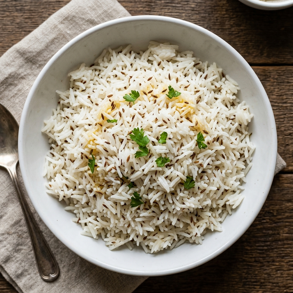 Steam Jeera Rice